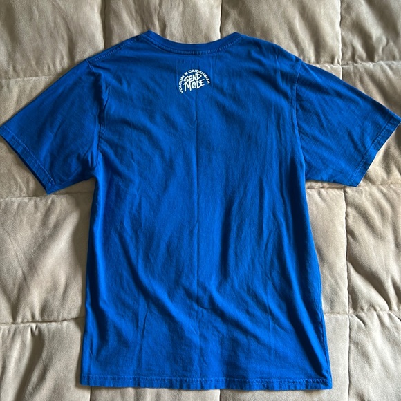 Volcom boys blue tshirt size XL Caiden BMX graphics - Picture 4 of 5